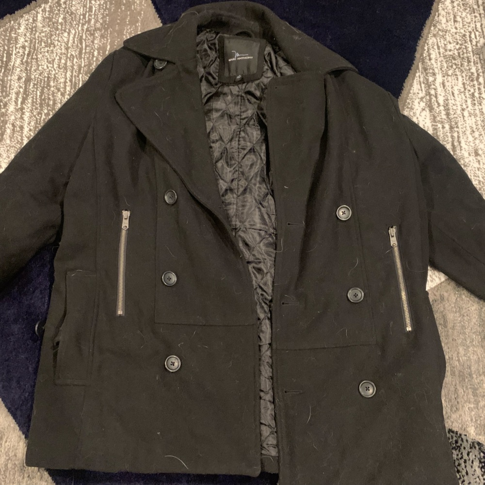 Marc Anthony pea coat sz Medium